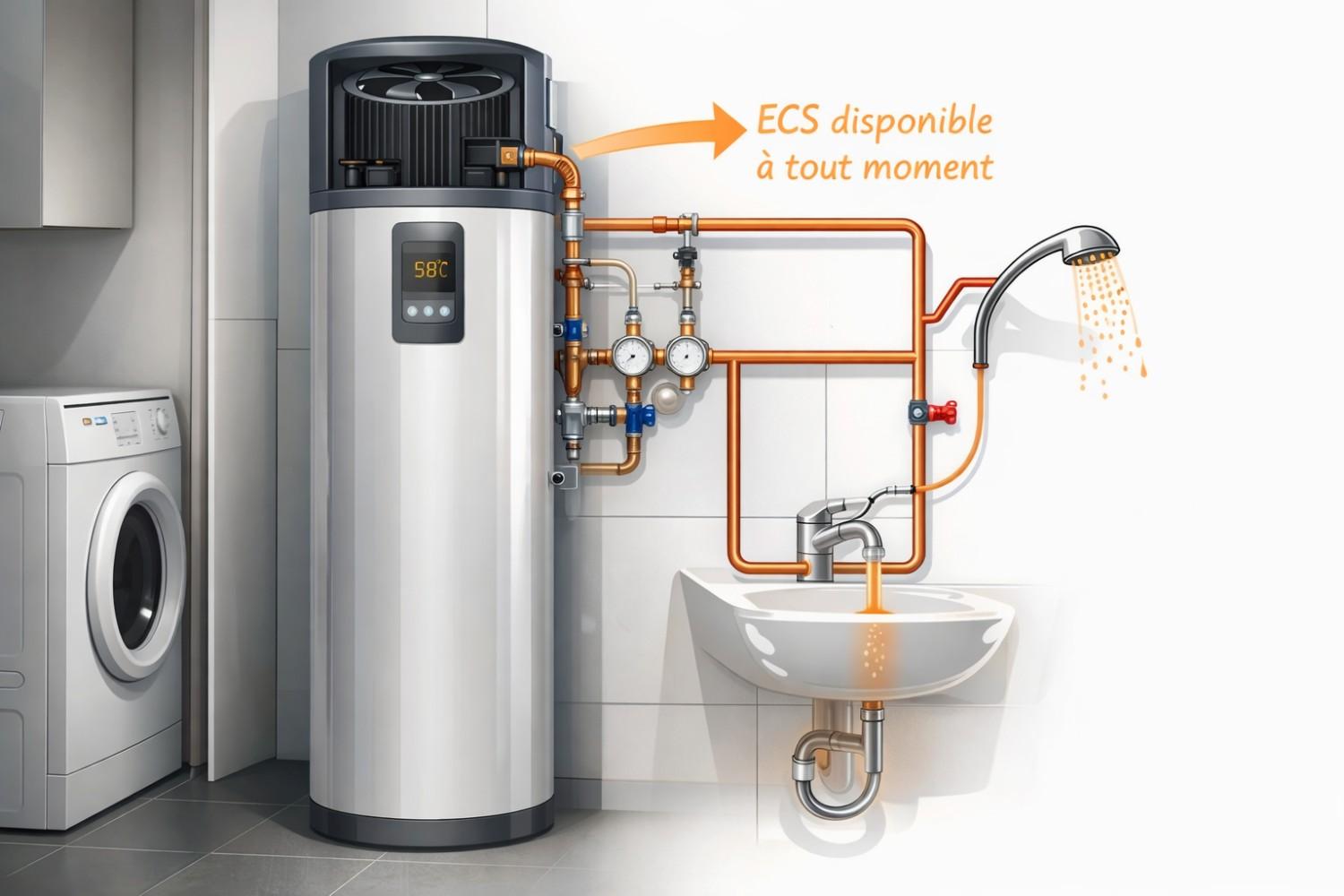 Stockage et distribution de l’eau chaude sanitaire